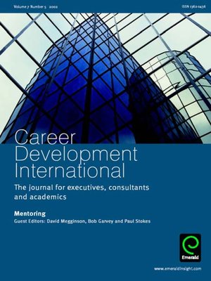 cover image of Career Development International, Volume 7, Issue 5